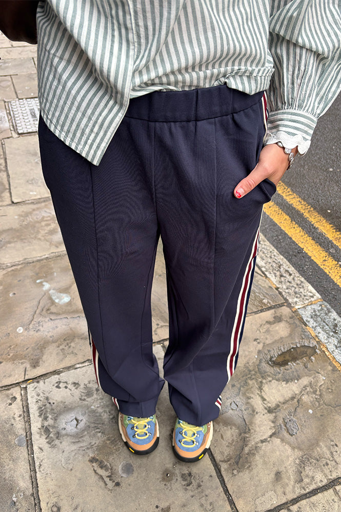 Minus Marabella Mid Waist Sky Captain Trousers - The Mercantile London