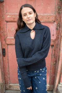 Minus Maren Sky Captain Knit Jumper - The Mercantile London