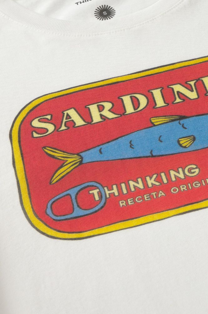 Thinking Mu Mirna Sardines T-Shirt - The Mercantile London