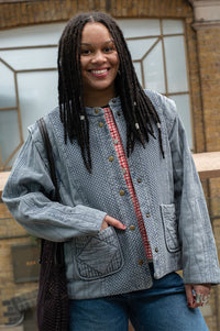 Louise Misha Horicia Grey Jacket - The Mercantile London