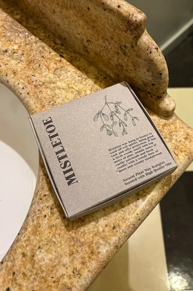 Botanical Mistletoe Scented Tealights - The Mercantile London