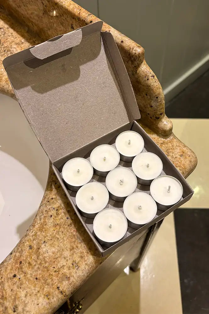 Botanical Mistletoe Scented Tealights - The Mercantile London