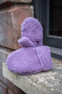 YOKO Lilac Hooded Mittens - The Mercantile London