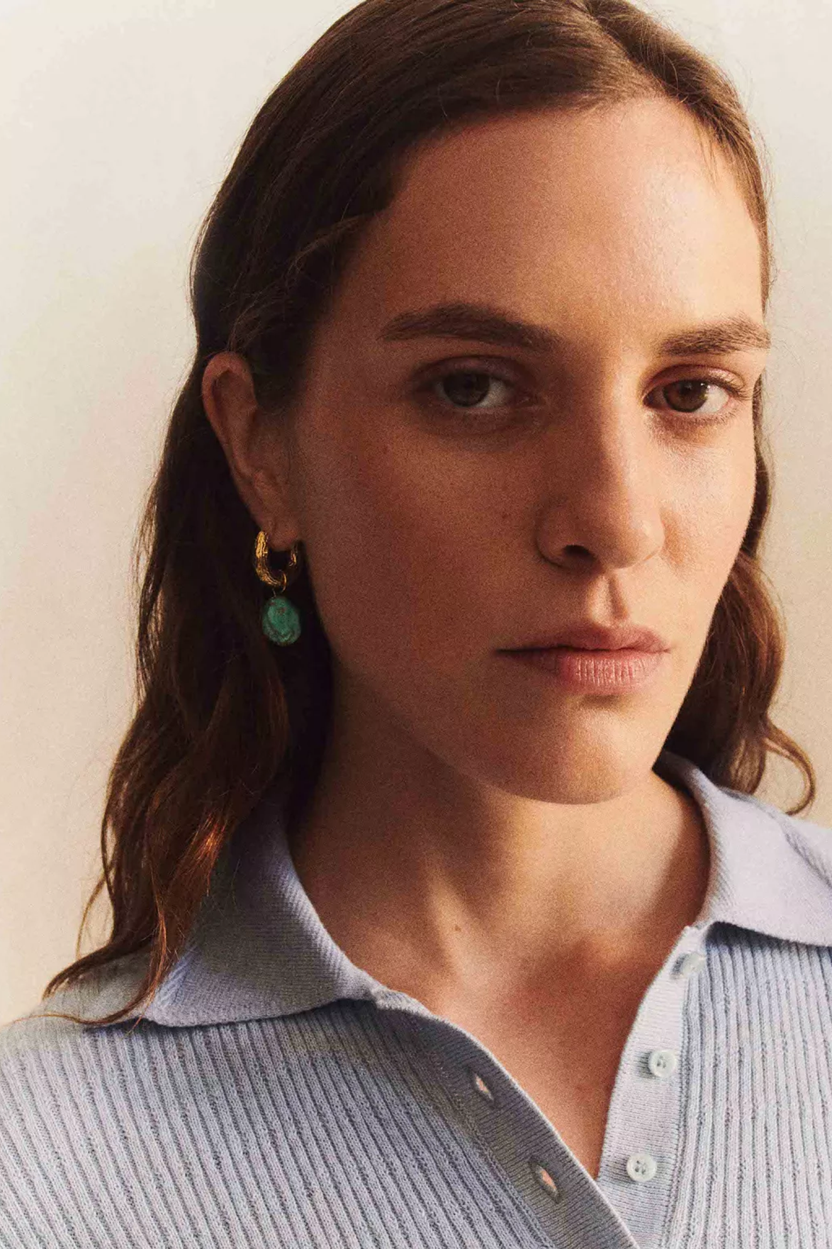 Sessùn Miu Turquoise Earrings - The Mercantile London