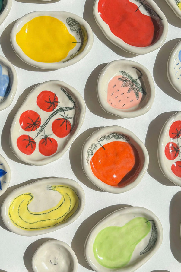 Martha Duncan Studio Orange Little Dish - The Mercantile London