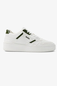 MoEa Gen1 Cactus White and Green Trainers - The Mercantile London