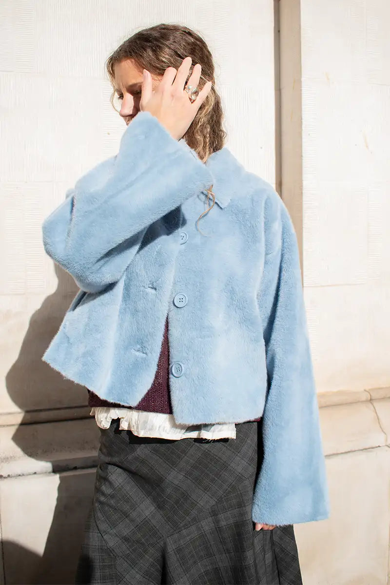 Molliolli Guddy Ashley Blue Jacket - The Mercantile London