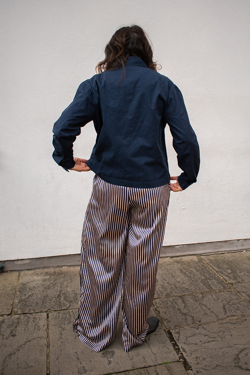 Stella Nova Navy Embellished Moon Shirt - The Mercantile London