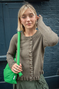 Object Elvina Morel Melange Cardigan - The Mercantile London