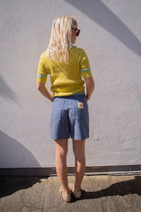 Dr Bloom Trina Gold Knitted Top - The Mercantile London