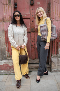 Thinking Mu Karina Butter Yellow Corduroy Trousers - The Mercantile London