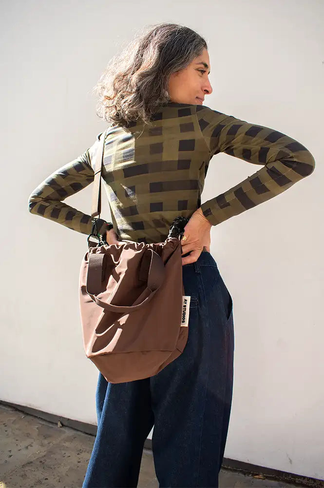 Thinking Mu Tangle Print Ellen Top