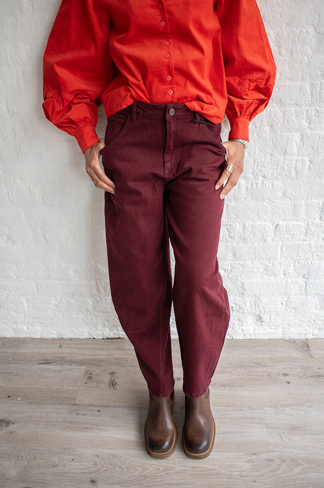 Seventy + Mochi Twisted Bo Mulberry Jean - The Mercantile London