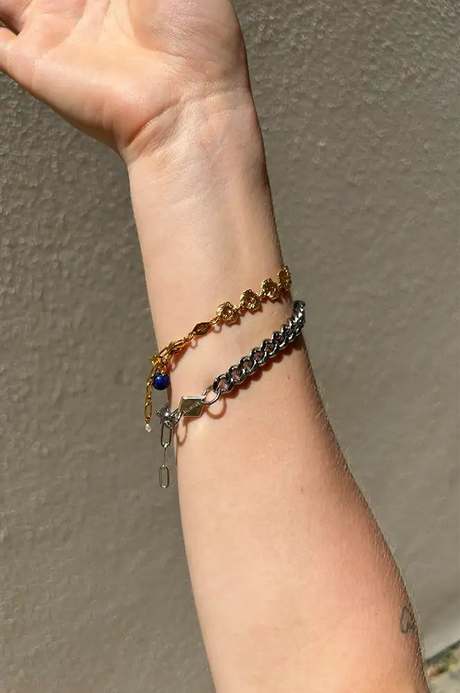 Briwok Mum Silver Bracelet - The Mercantile London