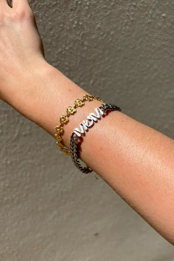 Briwok Mum Silver Bracelet - The Mercantile London