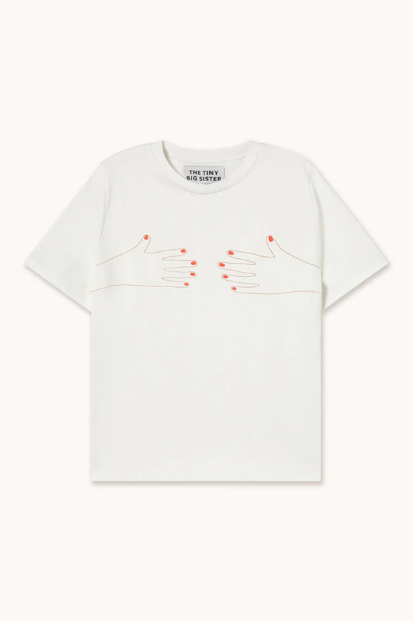 The Tiny Big Sister Nails Graphic T-Shirt - The Mercantile London