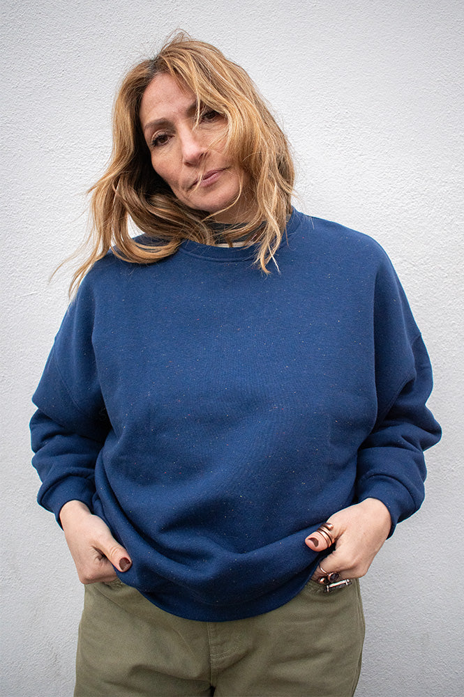 Sessùn Chebbi Blazer Blue Sweatshirt