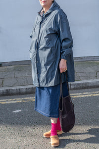 Tantä Mis Navy Raincoat - The Mercantile London
