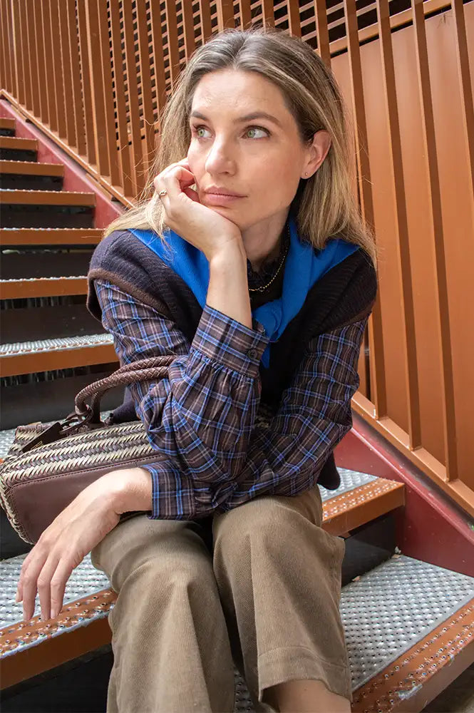Anne Mi Aya Demitasse Knit Waistcoat