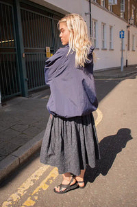 Suncoo Derek Blue Night Windbreaker Jacket - The Mercantile London