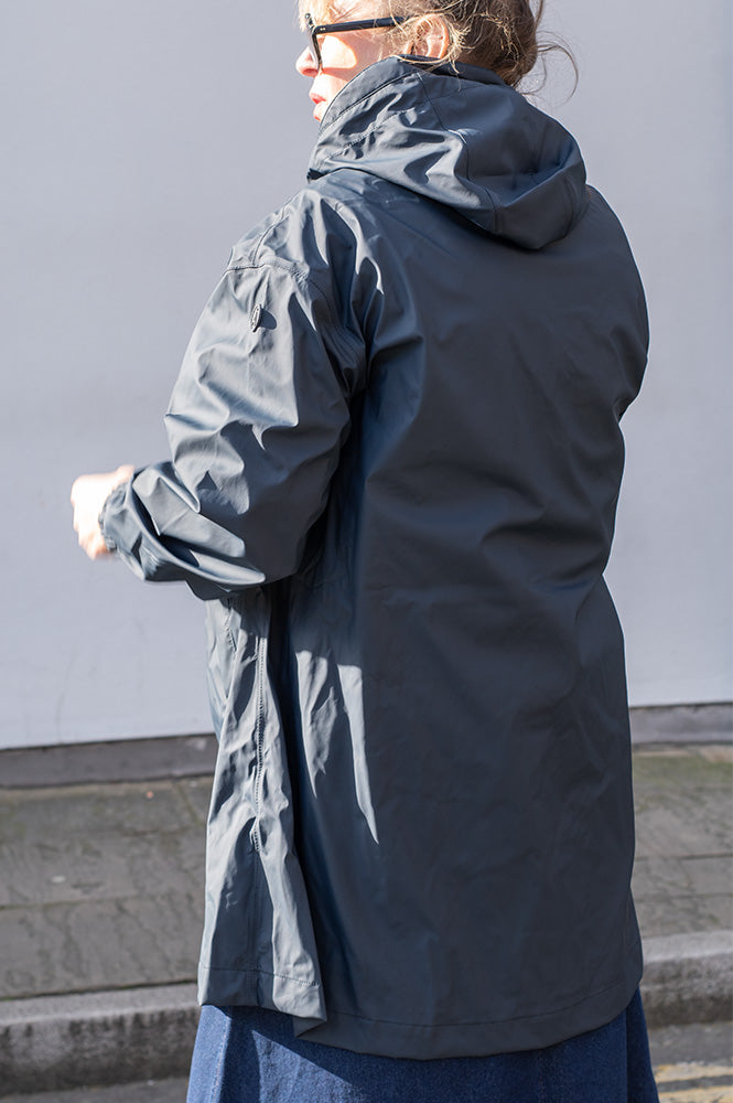 Tantä Mis Navy Raincoat - The Mercantile London