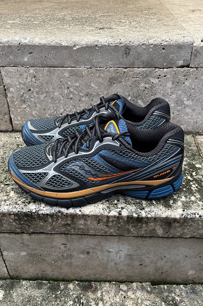 Saucony Progrid Guide 7 Key Largo & Black Trainers