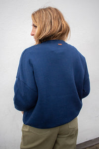 Sessùn Chebbi Blazer Blue Sweatshirt