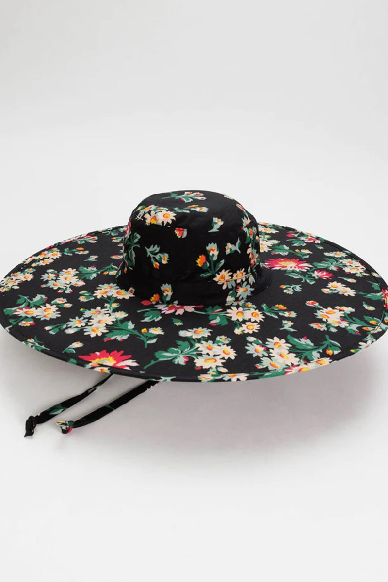Baggu Packable Rhian Daisy Sun Hat - The Mercantile London