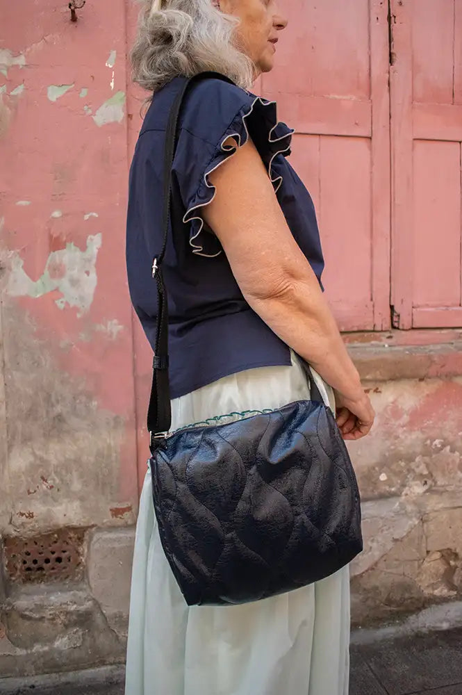 Bellerose Hobbes Captain Blue Cross-Body Bag