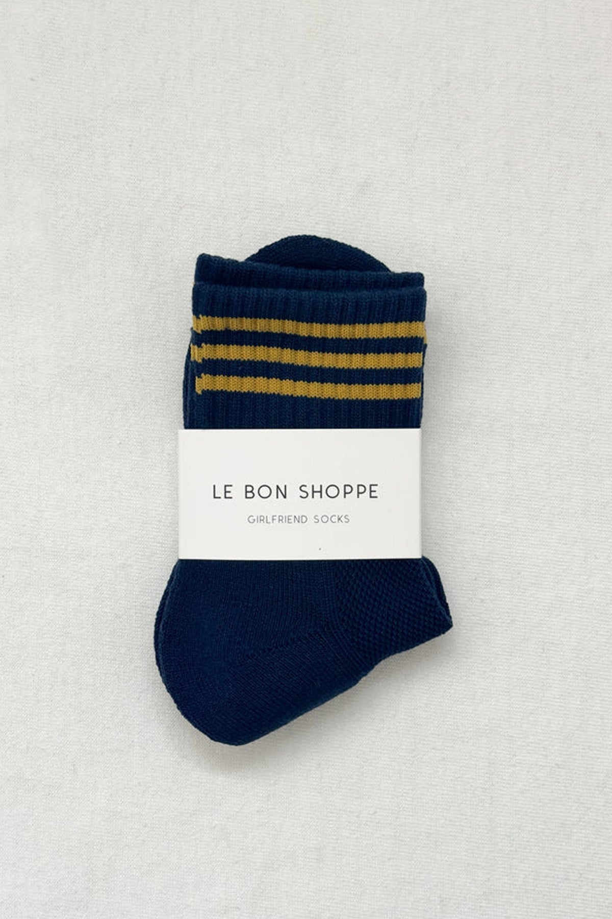 Le Bon Shoppe Girlfriend Navy Socks - The Mercantile London
