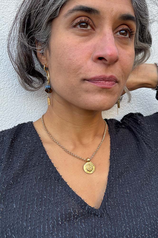 By Alona Ammonite Necklace - The Mercantile London