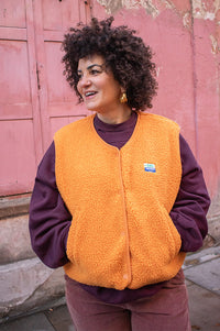 American Vintage Hoktown Nectarine Sleeveless Jacket