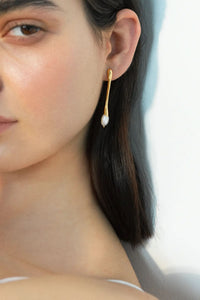 Shyla Neptune Pearl Earrings - The Mercantile London
