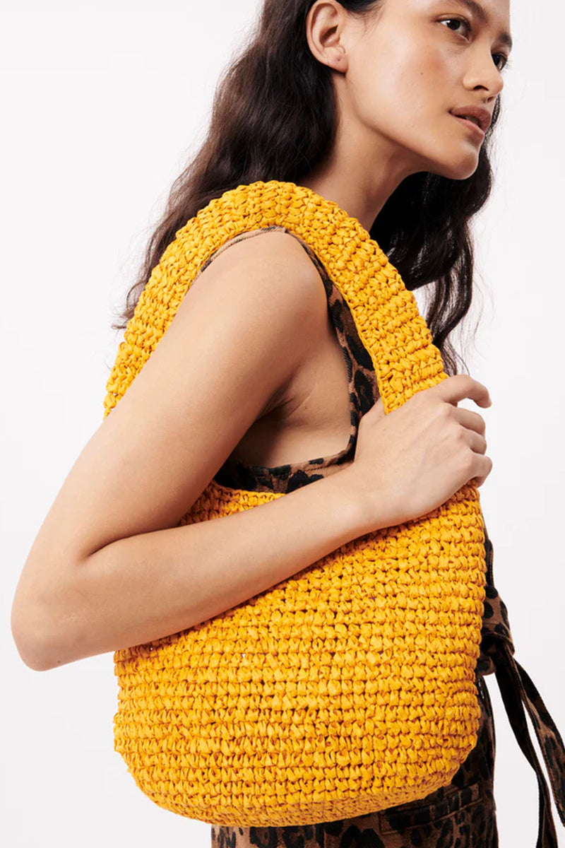 FRNCH Nessa Crochet Mango Bag - The Mercantile London