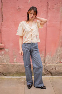 The New Society Narcise Embroidered Blouse - The Mercantile London