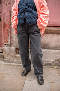 Seventy + Mochi Nina Raven Barrel Leg Jeans - The Mercantile London