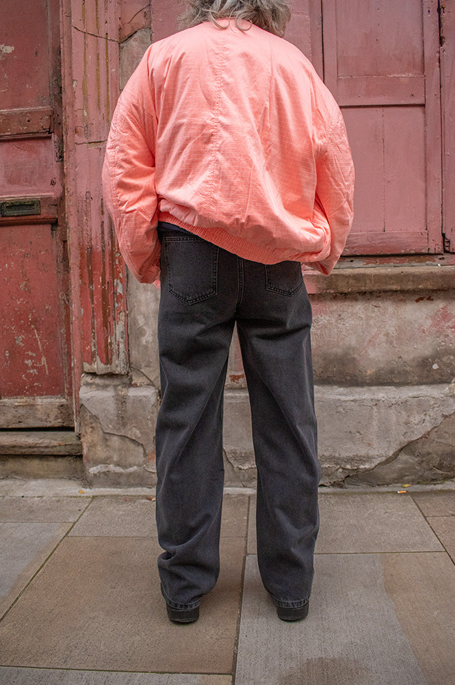 Seventy + Mochi Nina Raven Barrel Leg Jeans - The Mercantile London