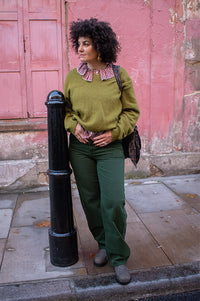 Le Bon Shoppe James Mohair Leaf Sweater