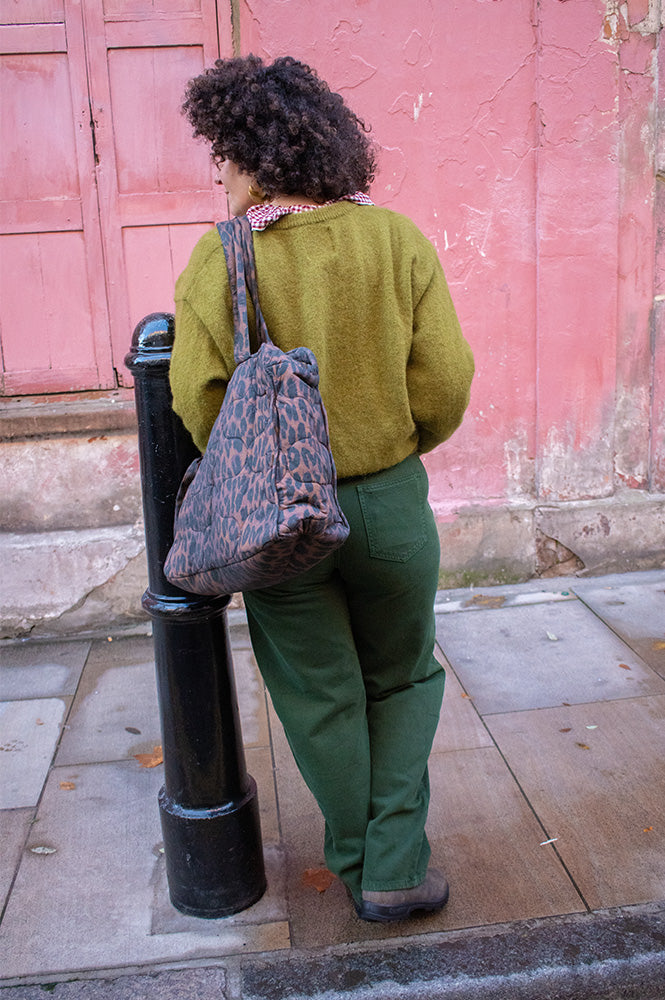 Le Bon Shoppe James Mohair Leaf Sweater