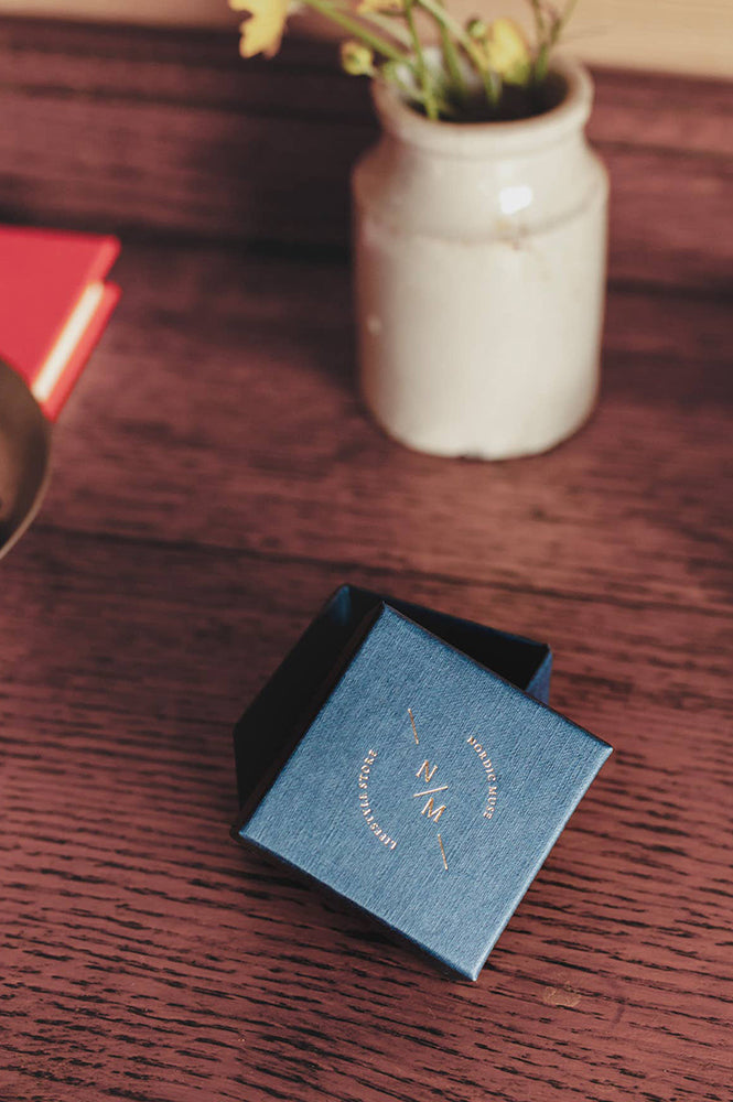 Nordic Muse Gold Chunky Irregular Band Ring - The Mercantile London