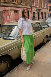 Noella Marilyn White Blouse - The Mercantile London