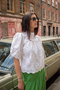 Noella Marilyn White Blouse - The Mercantile London