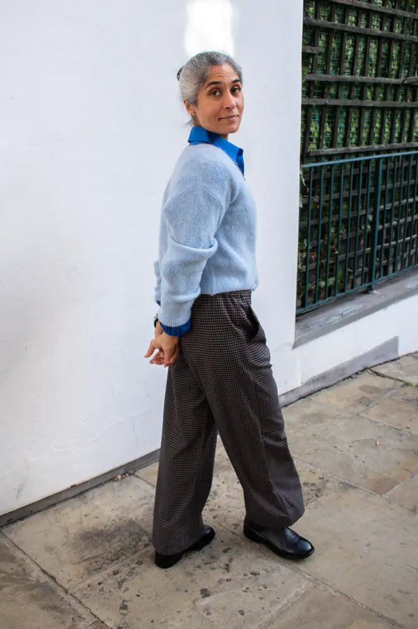 Noella Anya Sky Blue Knit Cardigan