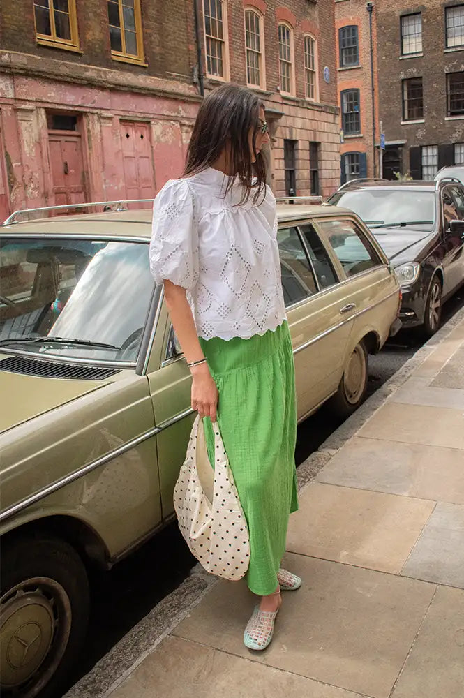 Noella Marilyn White Blouse - The Mercantile London