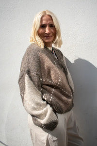 Noella Laiana Ash Brown Mix Cardigan