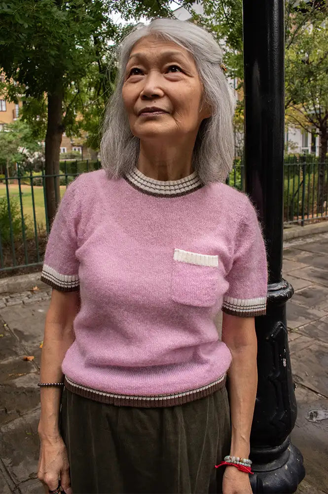 Noella Marthy Blush Brown Knitted Top