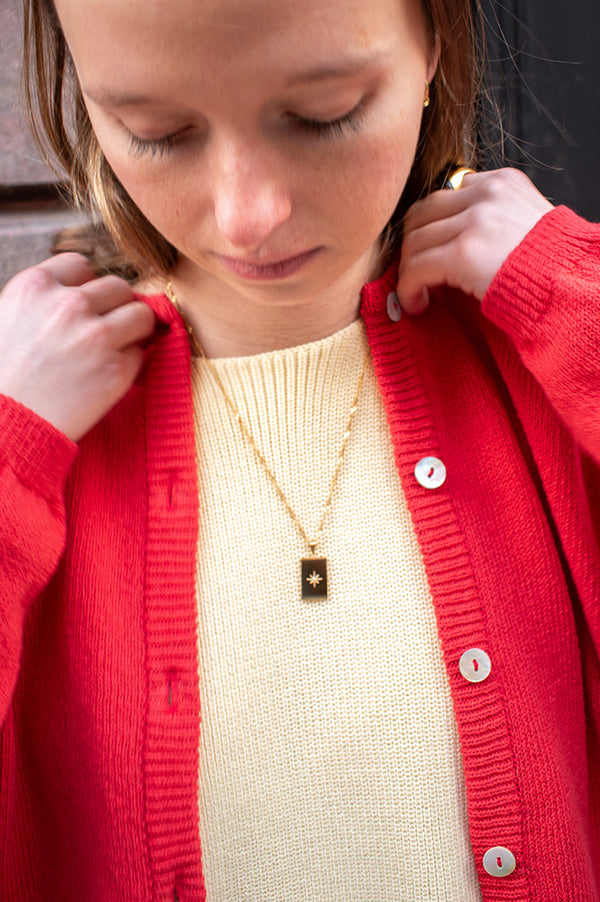 Lunar North Star Necklace - The Mercantile London