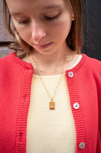 Lunar North Star Necklace - The Mercantile London