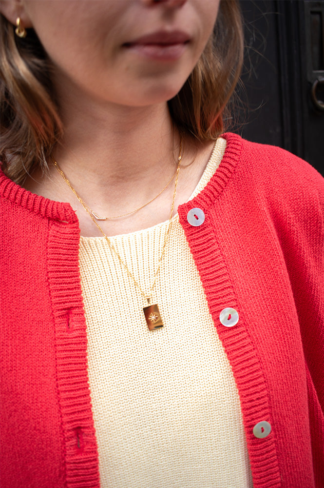 Lunar North Star Necklace - The Mercantile London