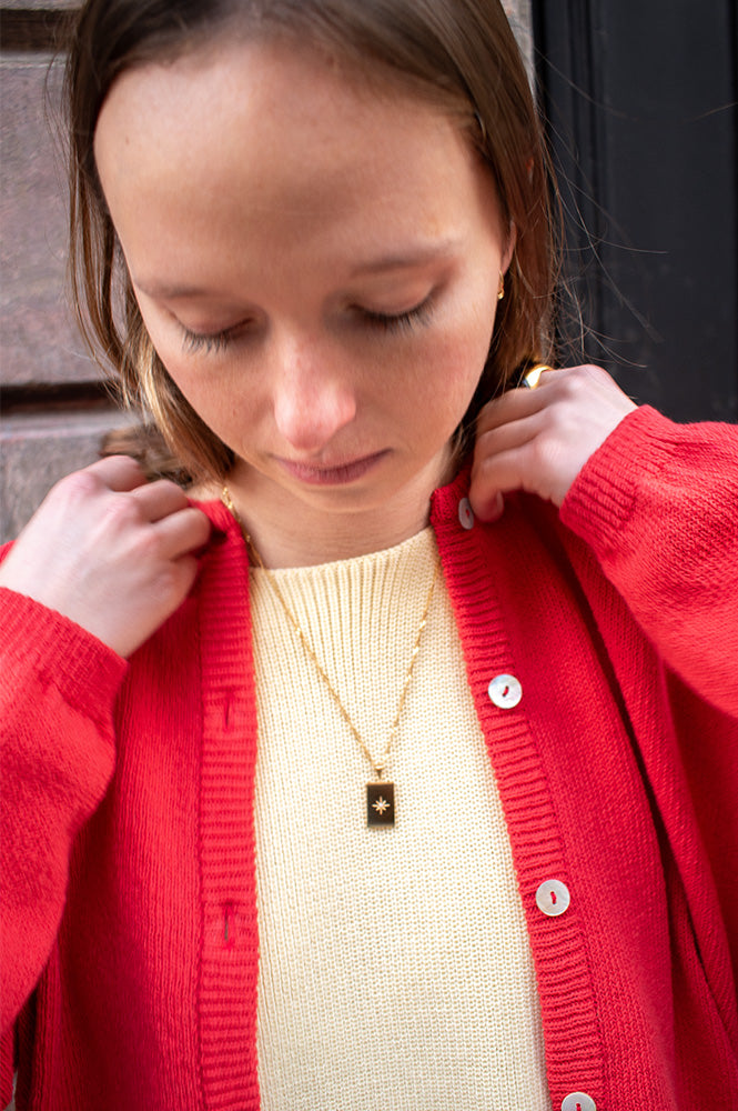 Lunar North Star Necklace - The Mercantile London